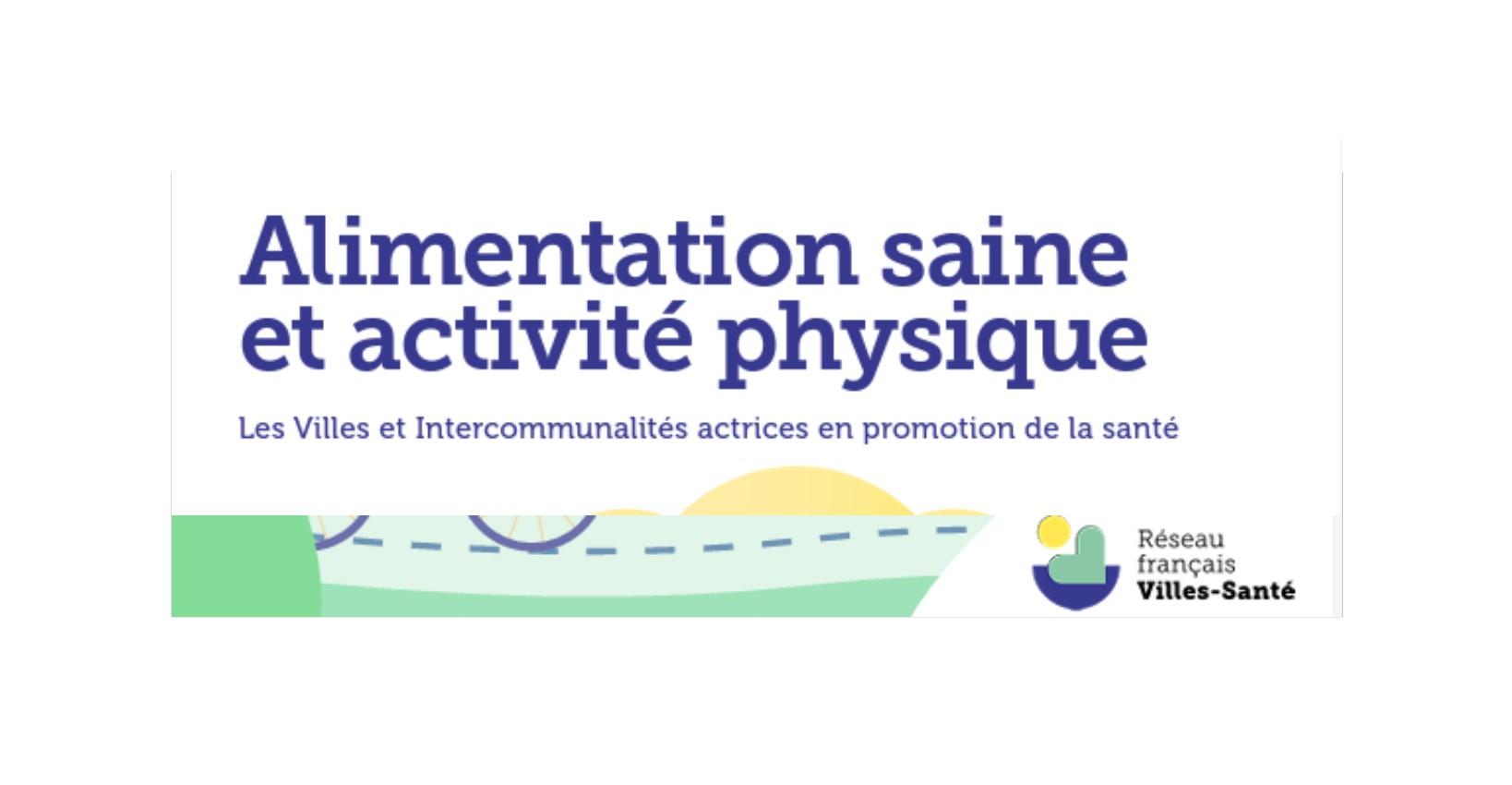 Alimentation Saine Et Activité Physique : Les Villes Et ...