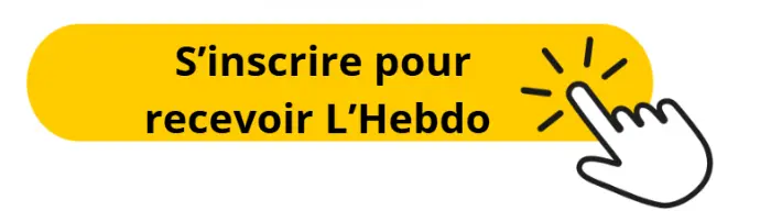 S'inscrire à L'Hebdo