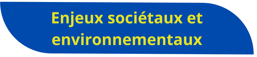 Page Enjeux sociétaux et environnementaux