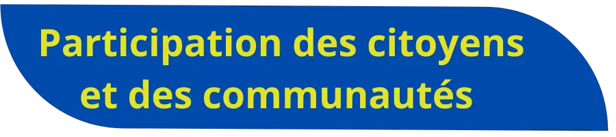 Page Participation des citoyen