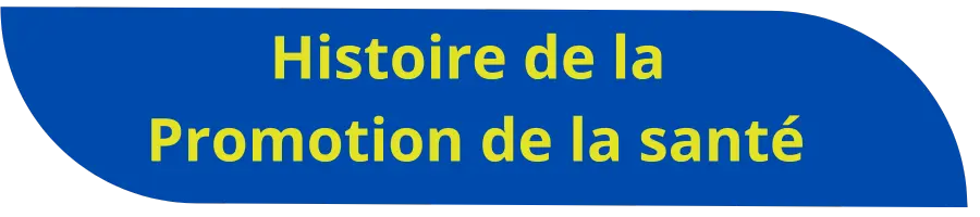 Page histoire de la promotion de la santé